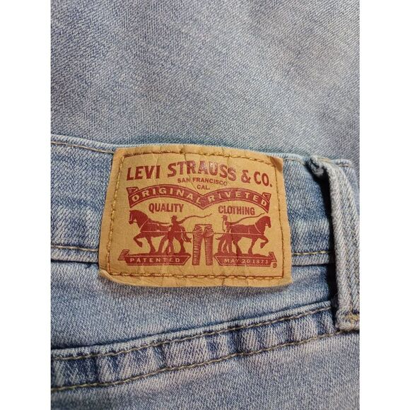 Levi's Jeans Ladies 8 505 Straight Light Wash‎ - Picture 6 of 8